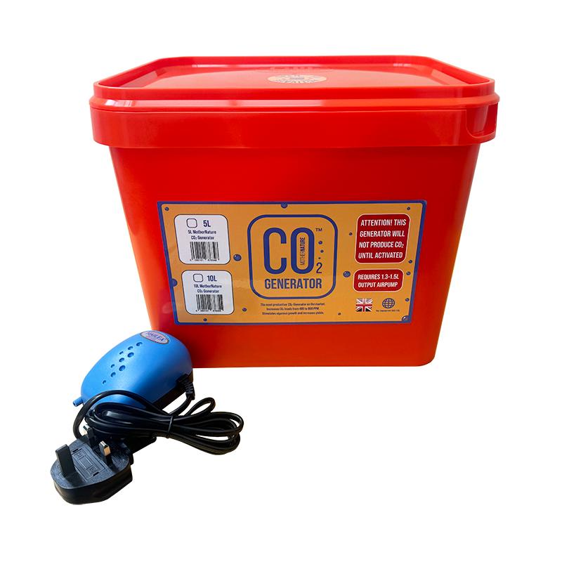 CO2 Bucket w/Pump 10L