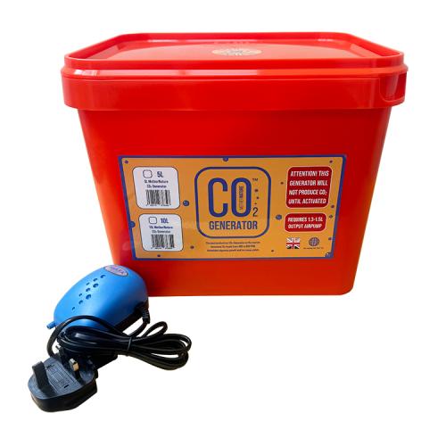 CO2 Bucket w/Pump 10L