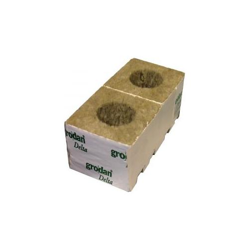 3"Large Rockwool Cube