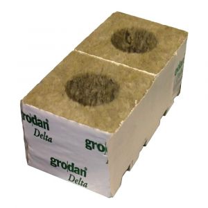 3"Large Rockwool Cube