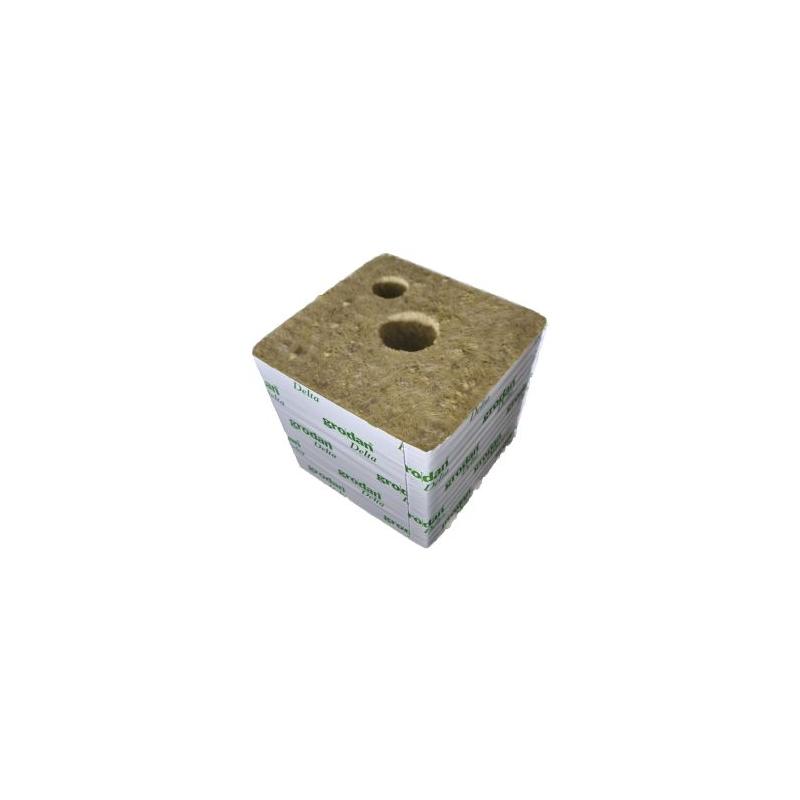 6" Large Rockwool Cube