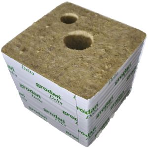 6" Large Rockwool Cube