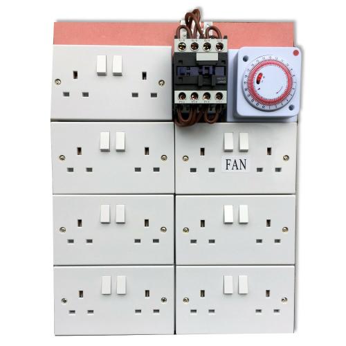 12+2 Way MDF Timer Board