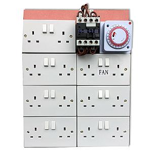 12+2 Way MDF Timer Board