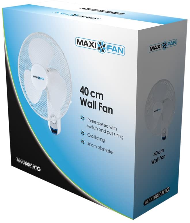 16" Oscilating Wall Mount Fan