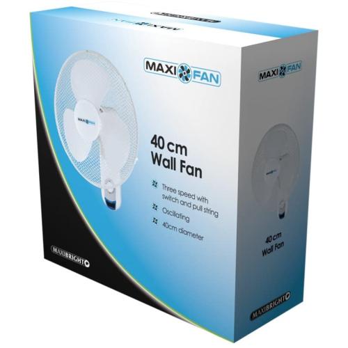 16" Oscilating Wall Mount Fan