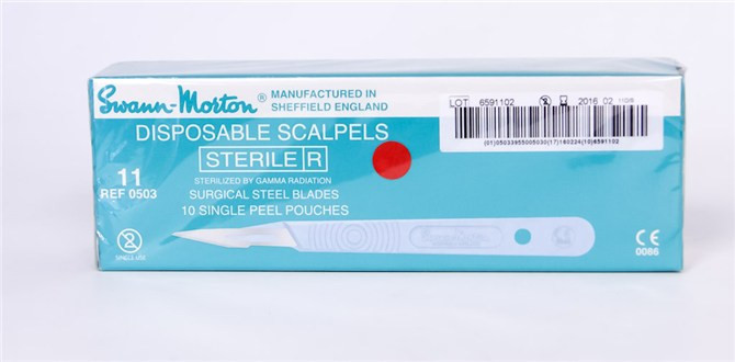 Scalpel Box of 10
