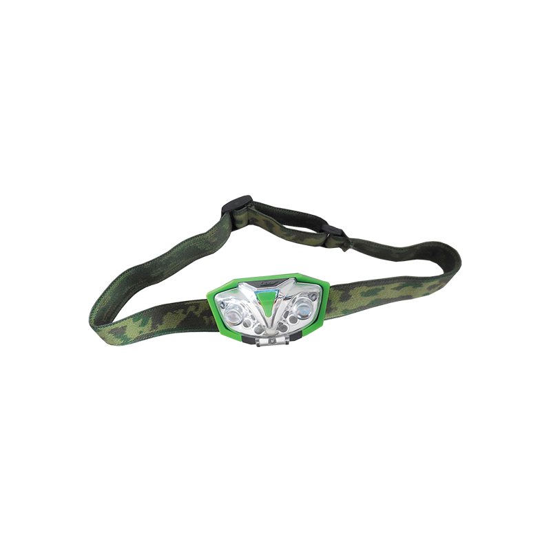 Green LED Head Torch