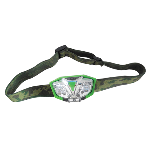 Green LED Head Torch