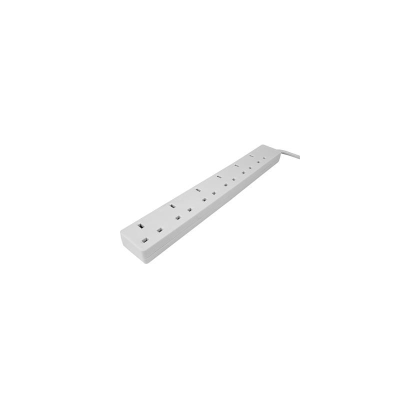 6 Way Extension Lead 2M