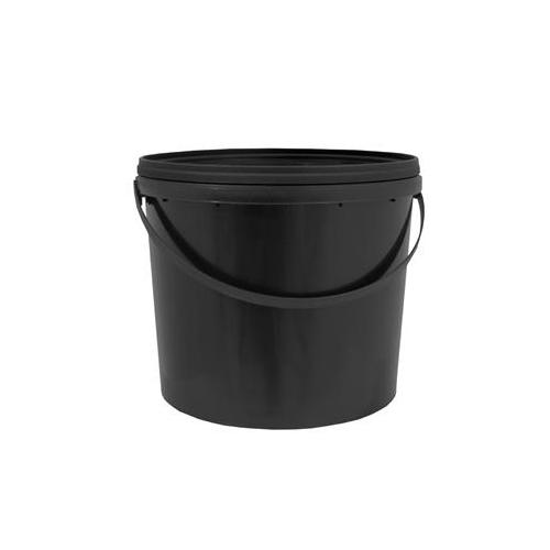 5L Black Bucket with Lid