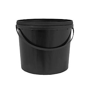 5L Black Bucket with Lid