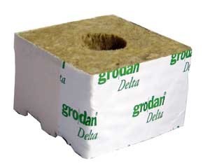 4" Grodan Cube Single
