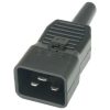 16A Male IEC plug - 1000w