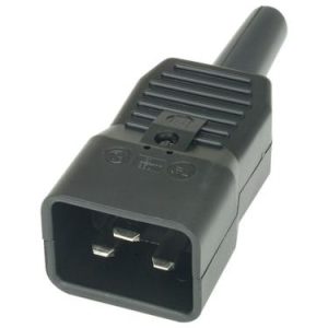 16A Male IEC plug - 1000w